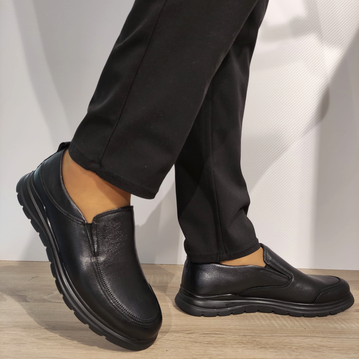 PANTOFI CASUAL BARBATI MELS 89211 NEGRI - imagine 5