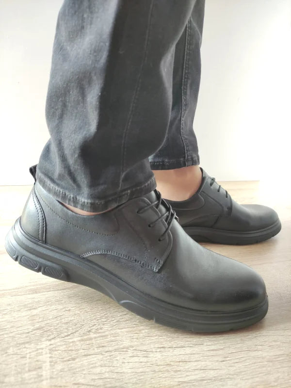 PANTOFI CASUAL BARBATI MELS W25506 NEGRI