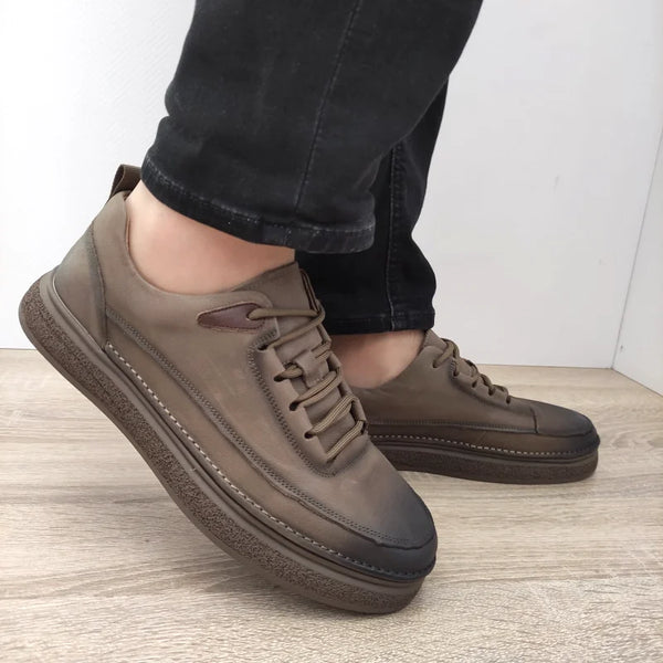 PANTOFI CASUAL BARBATI MELS W2802 GREJ - imagine 3