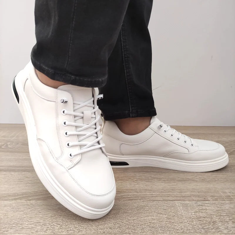 PANTOFI CASUAL BARBATI MELS W2805 OFF WHITE - imagine 3