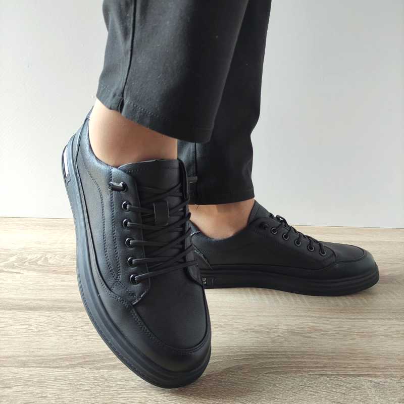 PANTOFI CASUAL BARBATI MELS WM2613 NEGRI - imagine 3