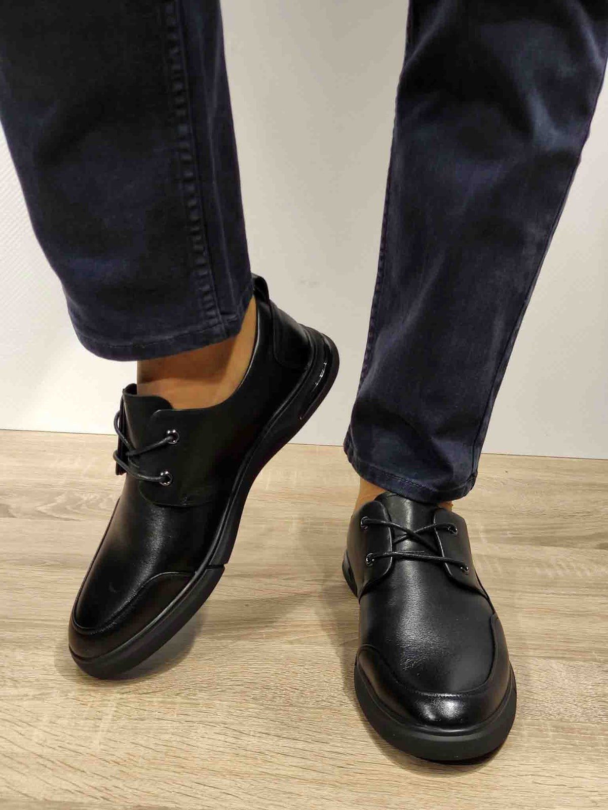 PANTOFI CASUAL BARBATI MELS WM813 NEGRI - imagine 4