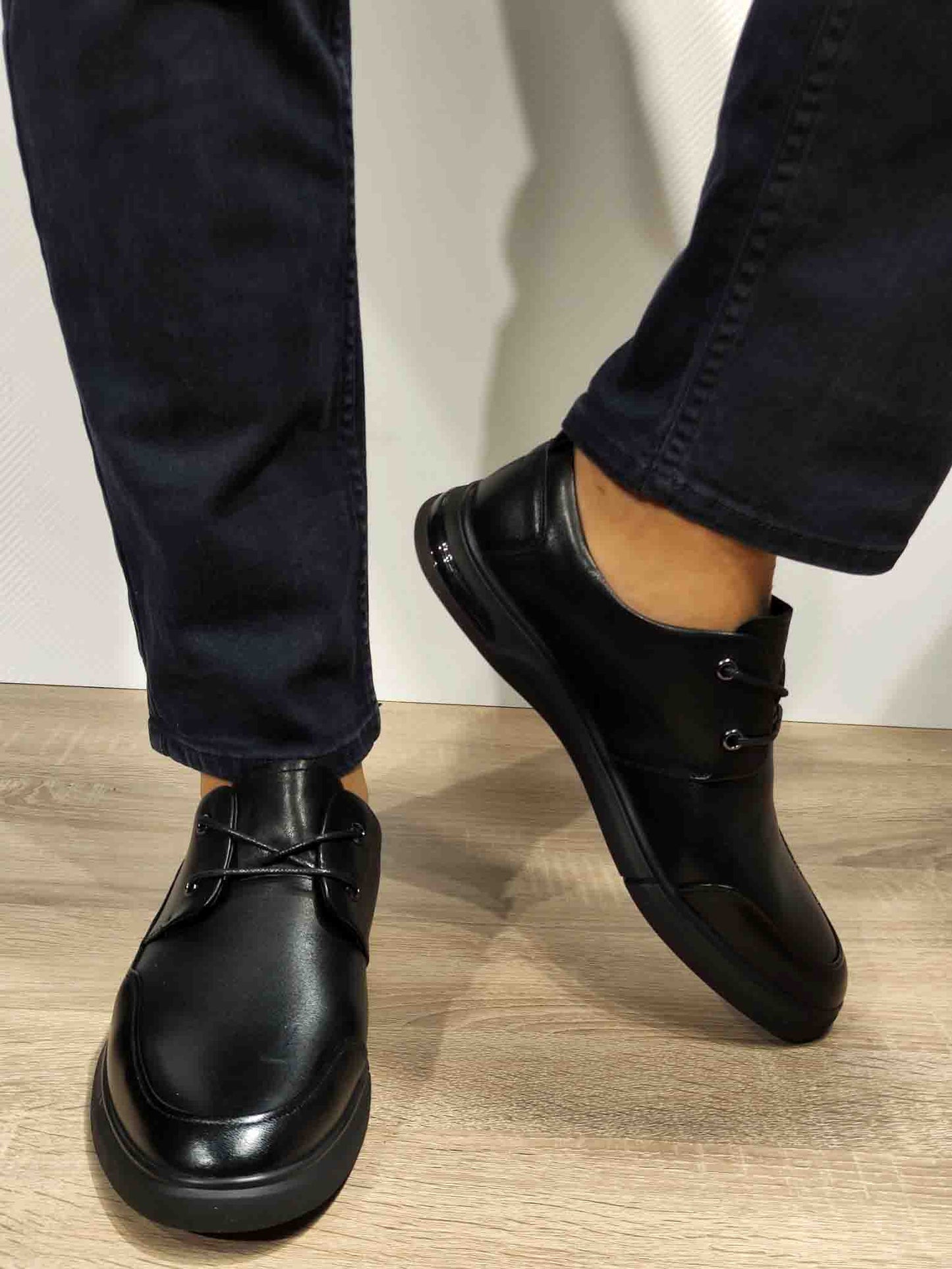PANTOFI CASUAL BARBATI MELS WM813 NEGRI - imagine 5