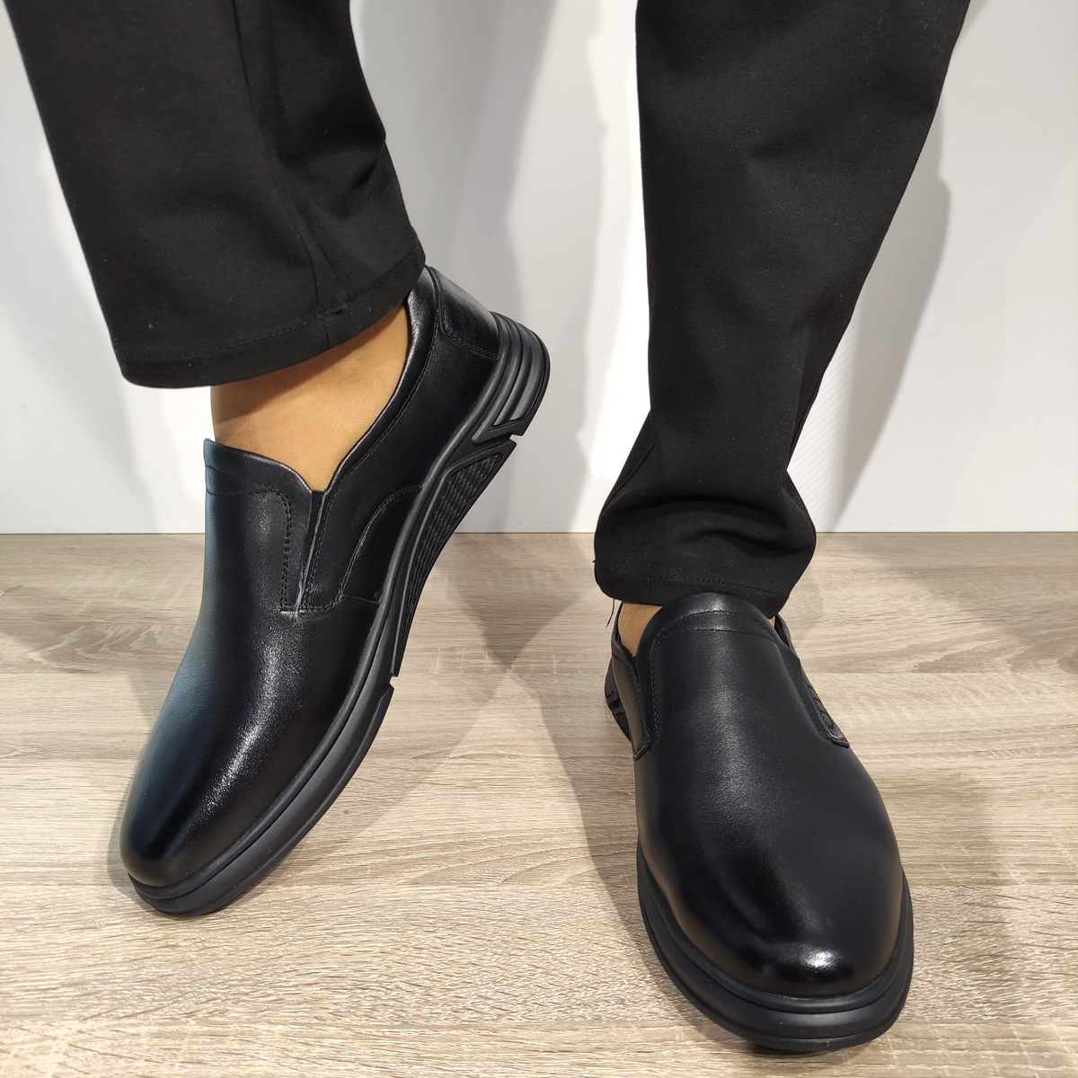 PANTOFI CASUAL BARBATI MELS WM831 NEGRI - imagine 3