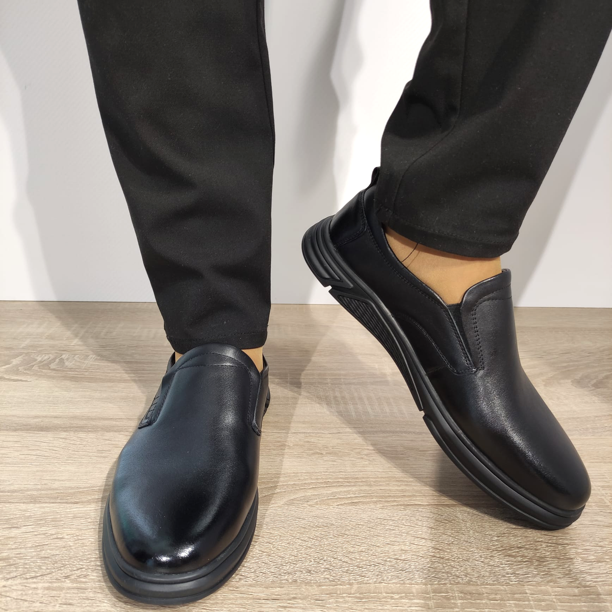 PANTOFI CASUAL BARBATI MELS WM831 NEGRI - imagine 4