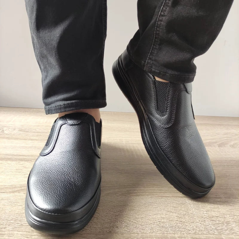 PANTOFI CASUAL BARBATI NICOLIS 204328 NEGRI - imagine 3