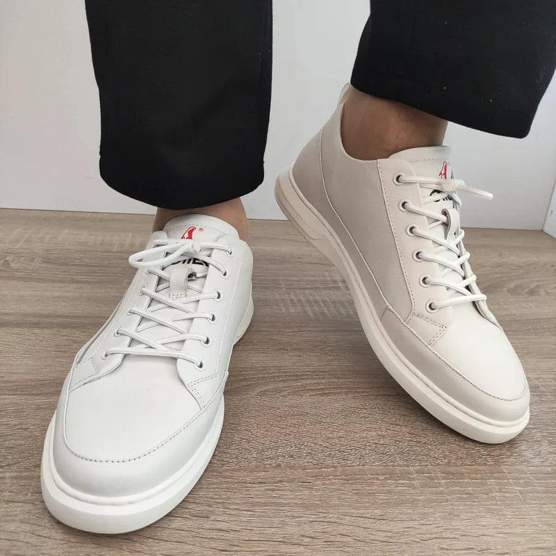 PANTOFI CASUAL BARBATI OTTER 50006B 13-N OFF WHITE - imagine 3