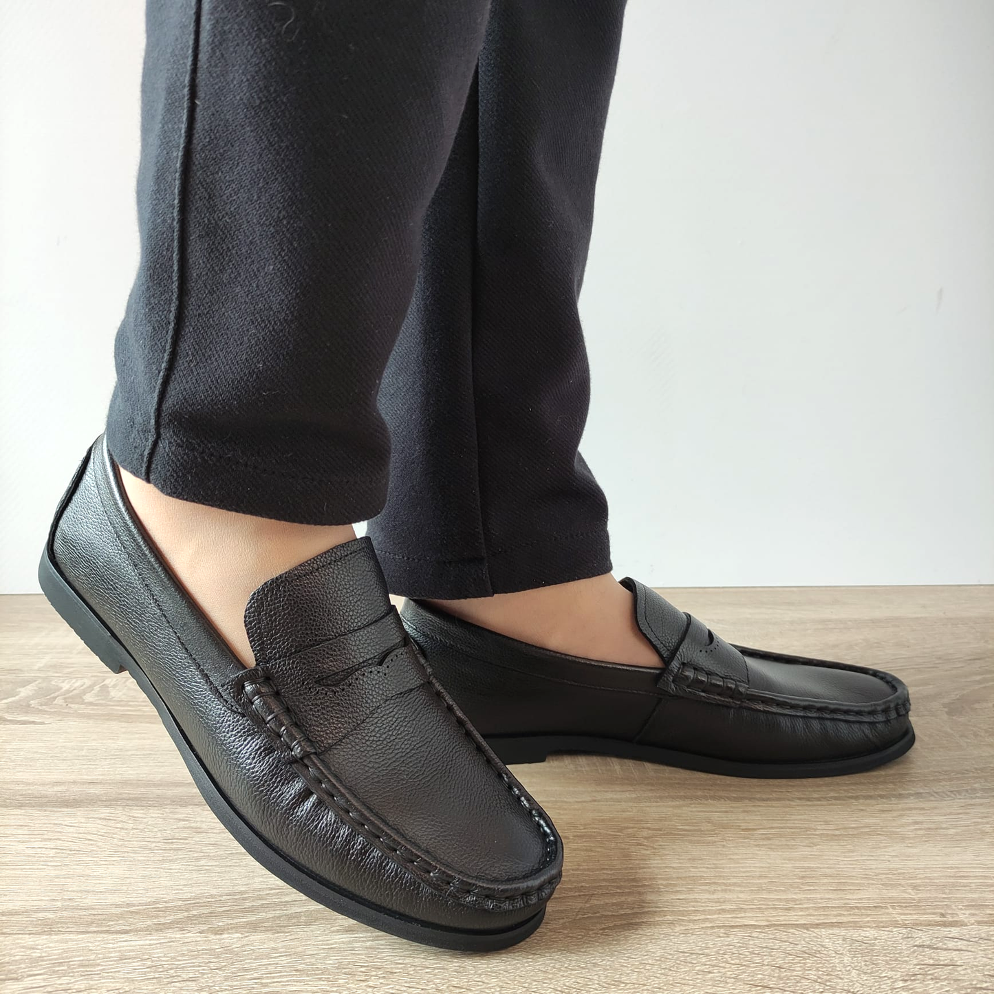 PANTOFI CASUAL BARBATI OTTER 640005A 01-N NEGRI - imagine 3
