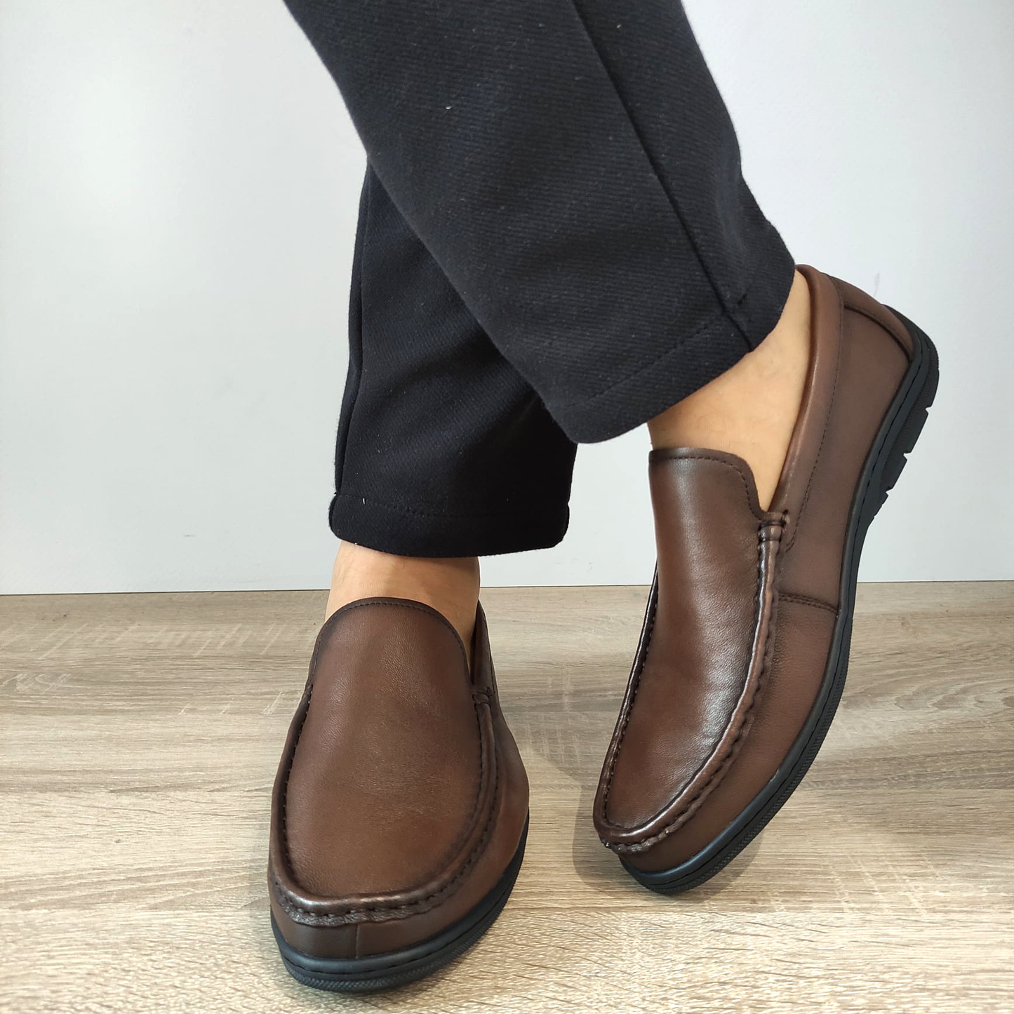 PANTOFI CASUAL BARBATI OTTER 640018B 02-N MARO - imagine 3