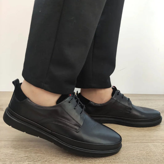 PANTOFI CASUAL BARBATI OTTER OT51537 01-N NEGRI