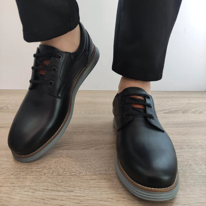 PANTOFI CASUAL BARBATI OTTER OTA-45 01-N NEGRI - imagine 4