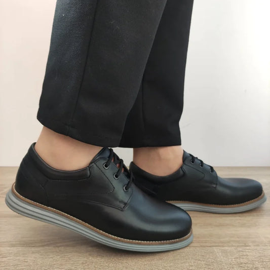 PANTOFI CASUAL BARBATI OTTER OTA-45 01-N NEGRI