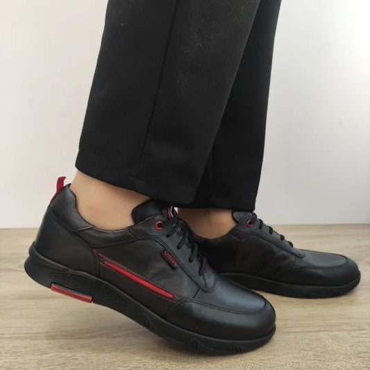 PANTOFI CASUAL BARBATI OTTER OTCASPER-15 01-N NEGRI