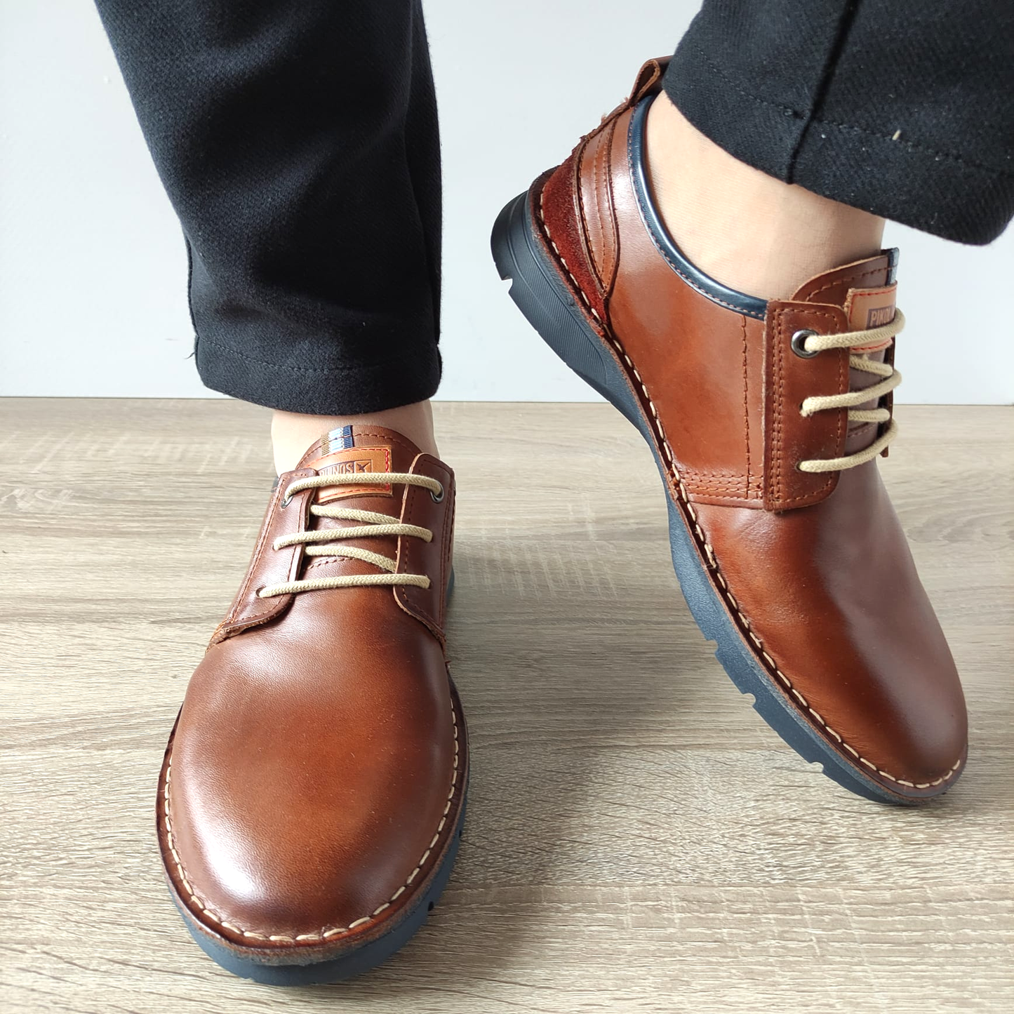 PANTOFI CASUAL BARBATI PIKOLINOS 4232C1 MARO CONIAC - imagine 5