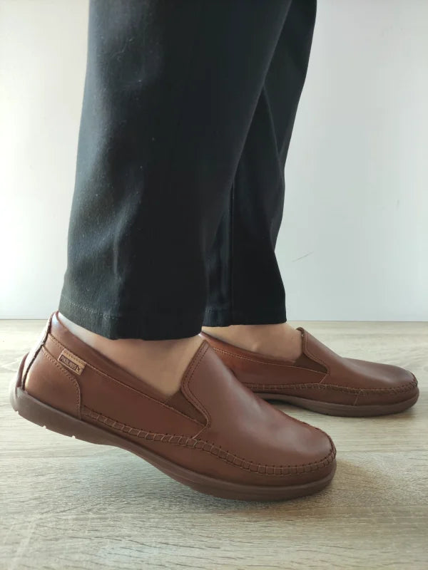 PANTOFI CASUAL BARBATI PIKOLINOS M9A-3111 MARO CUERO - imagine 3