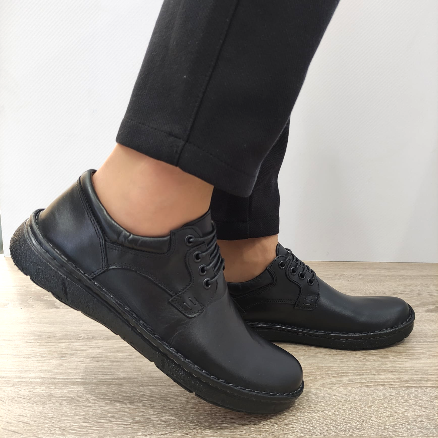 PANTOFI CASUAL BARBATI RIEKER 03553-00 NEGRI - imagine 8