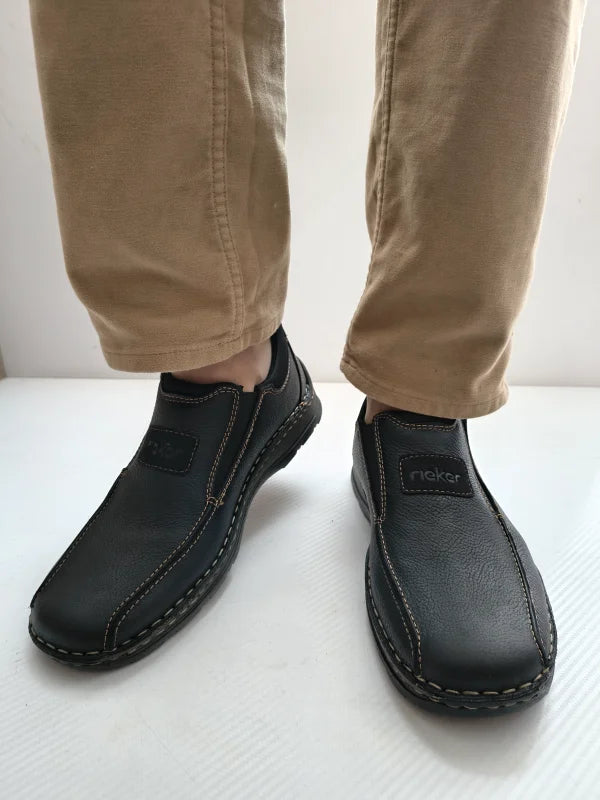 PANTOFI CASUAL BARBATI RIEKER 05363-00 NEGRI - imagine 4