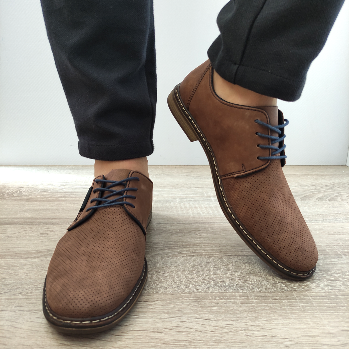 PANTOFI CASUAL BARBATI RIEKER 13439-24 MARO BUFO - imagine 3