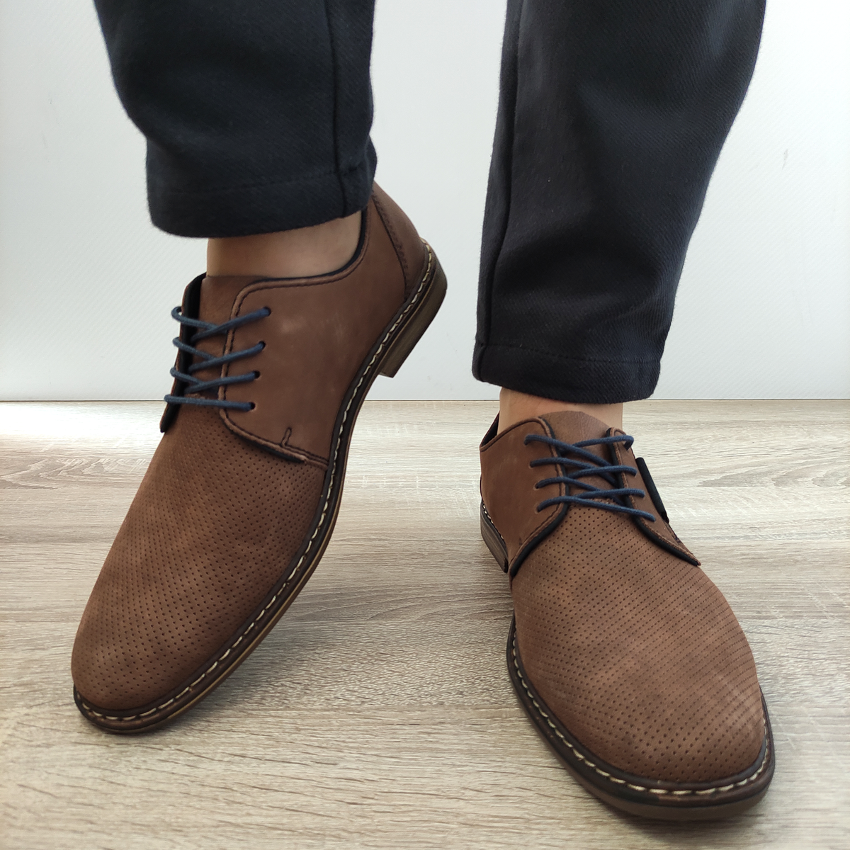 PANTOFI CASUAL BARBATI RIEKER 13439-24 MARO BUFO - imagine 4