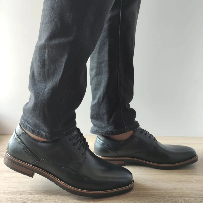 PANTOFI CASUAL BARBATI RIEKER 13523-00 NEGRI - imagine 2
