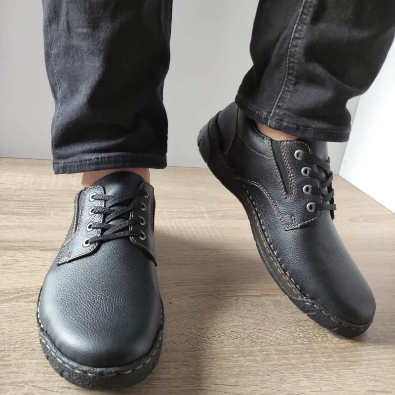 PANTOFI CASUAL BARBATI RIEKER B0306-00 NEGRI - imagine 4