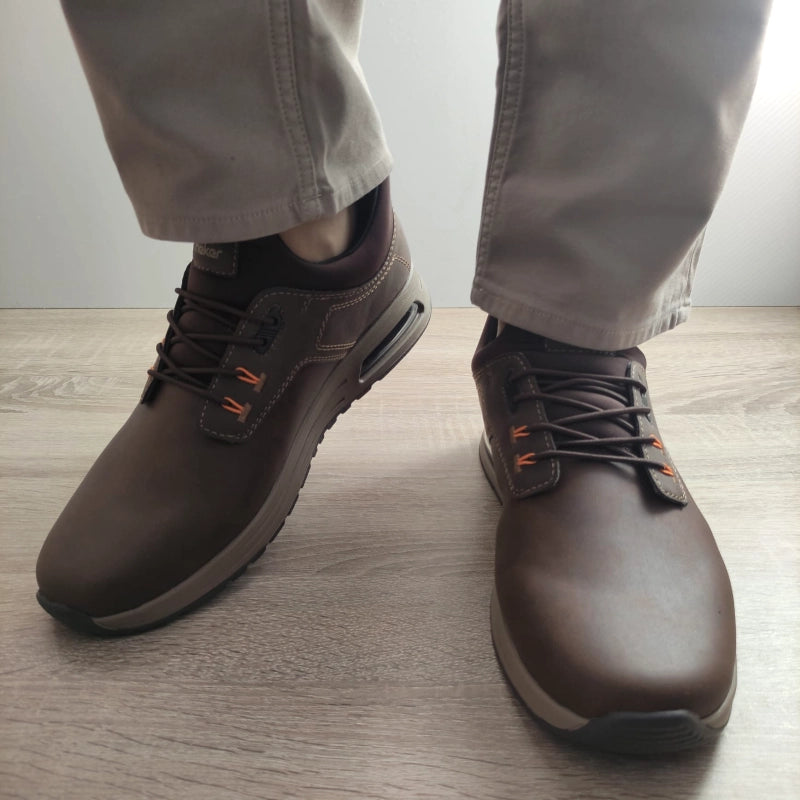 PANTOFI CASUAL BARBATI RIEKER B1051-25 MARO - imagine 3