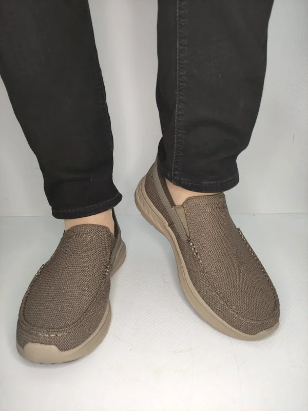 PANTOFI CASUAL BARBATI SKECHERS 205451 TPE - imagine 4
