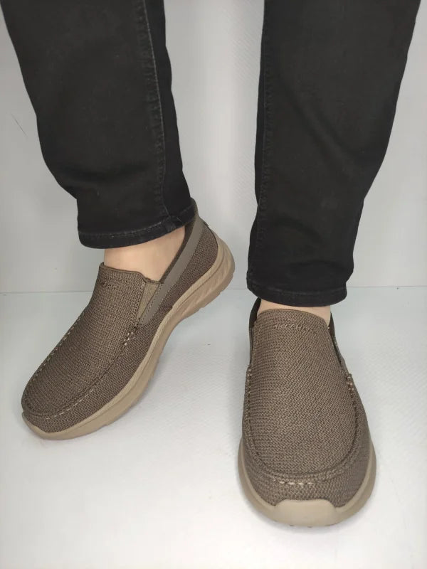 PANTOFI CASUAL BARBATI SKECHERS 205451 TPE - imagine 5