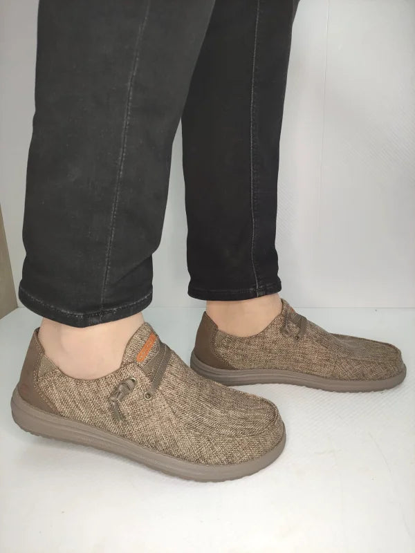 PANTOFI CASUAL BARBATI SKECHERS 210726 BRN - imagine 2