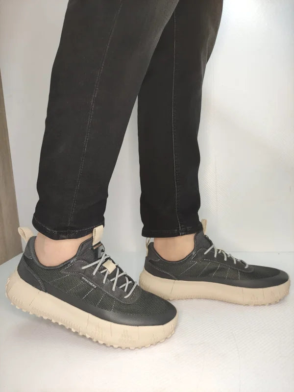 PANTOFI CASUAL BARBATI SKECHERS 210903 CHAR - imagine 2
