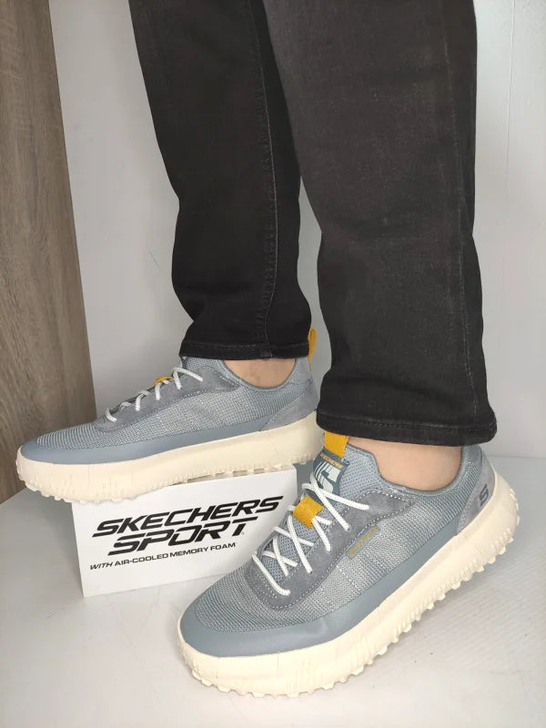 PANTOFI CASUAL BARBATI SKECHERS 210903 LTBL - imagine 6