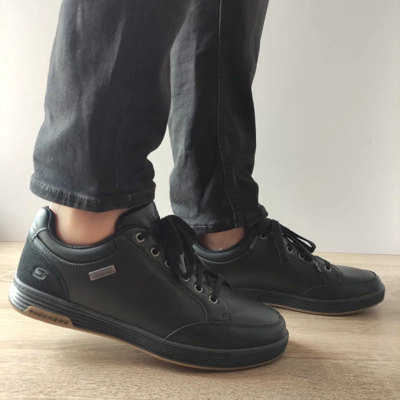 PANTOFI CASUAL BARBATI SKECHERS 210944 BLK - imagine 3