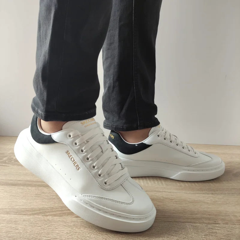 PANTOFI CASUAL BARBATI SKECHERS 232858 WBK - imagine 2