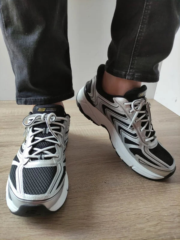 PANTOFI CASUAL BARBATI SKECHERS 233150 SLBK - imagine 4