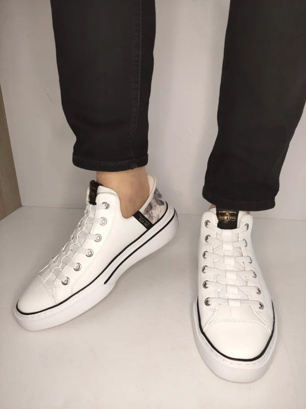 PANTOFI CASUAL BARBATI SKECHERS 251016 WBK - imagine 4