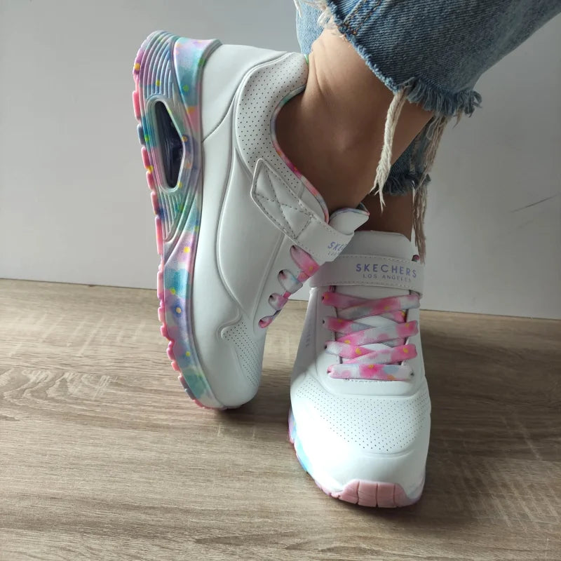 PANTOFI CASUAL COPII SKECHERS 310321L WMLT - imagine 4
