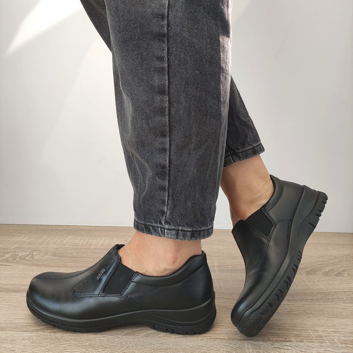 PANTOFI CASUAL DAMA ALPINA 4293-1 NEGRI - imagine 2