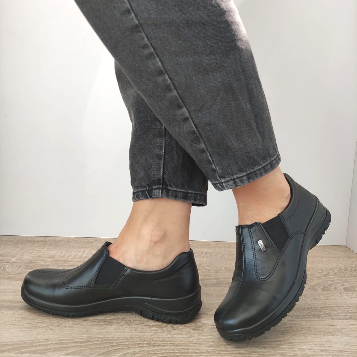 PANTOFI CASUAL DAMA ALPINA 4293-1 NEGRI - imagine 3