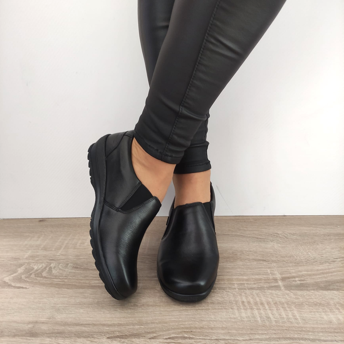 PANTOFI CASUAL DAMA ALPINA 867E-1 NEGRE - imagine 4