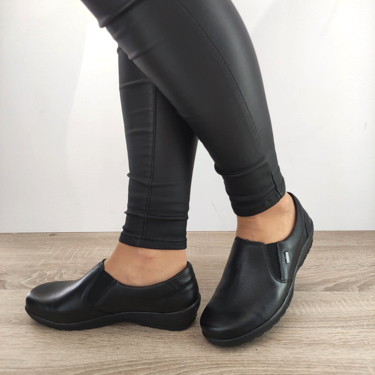 PANTOFI CASUAL DAMA ALPINA 867E-1 NEGRE - imagine 3