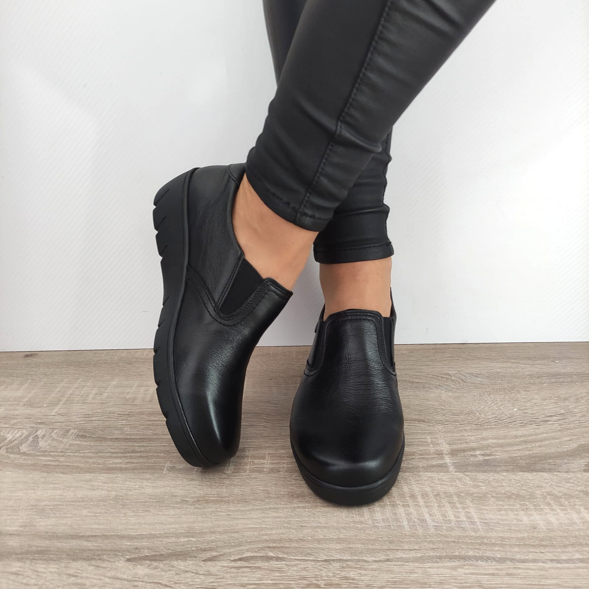 PANTOFI CASUAL DAMA ALPINA MANJA H 864E-2 NEGRI - imagine 4