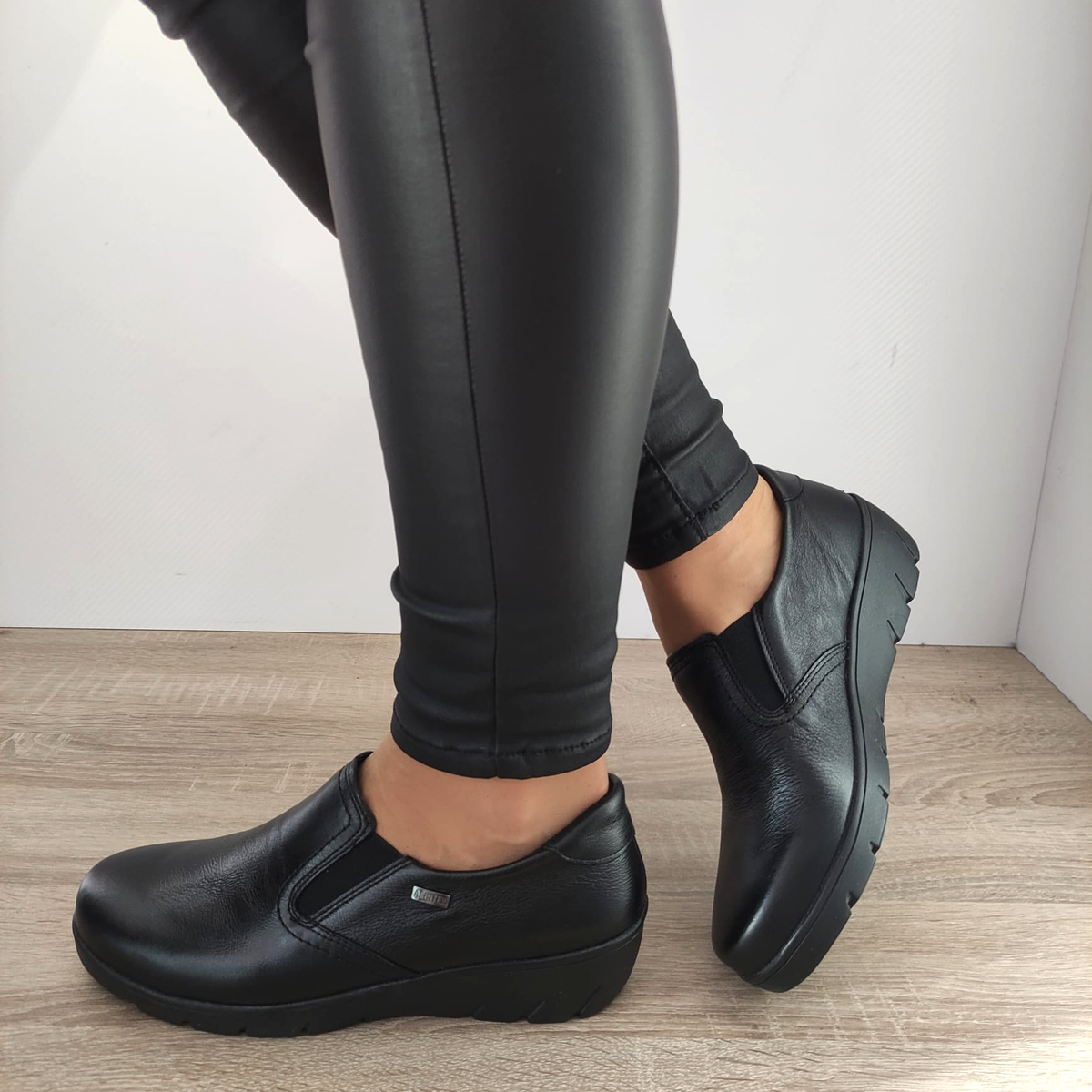 PANTOFI CASUAL DAMA ALPINA MANJA H 864E-2 NEGRI - imagine 2