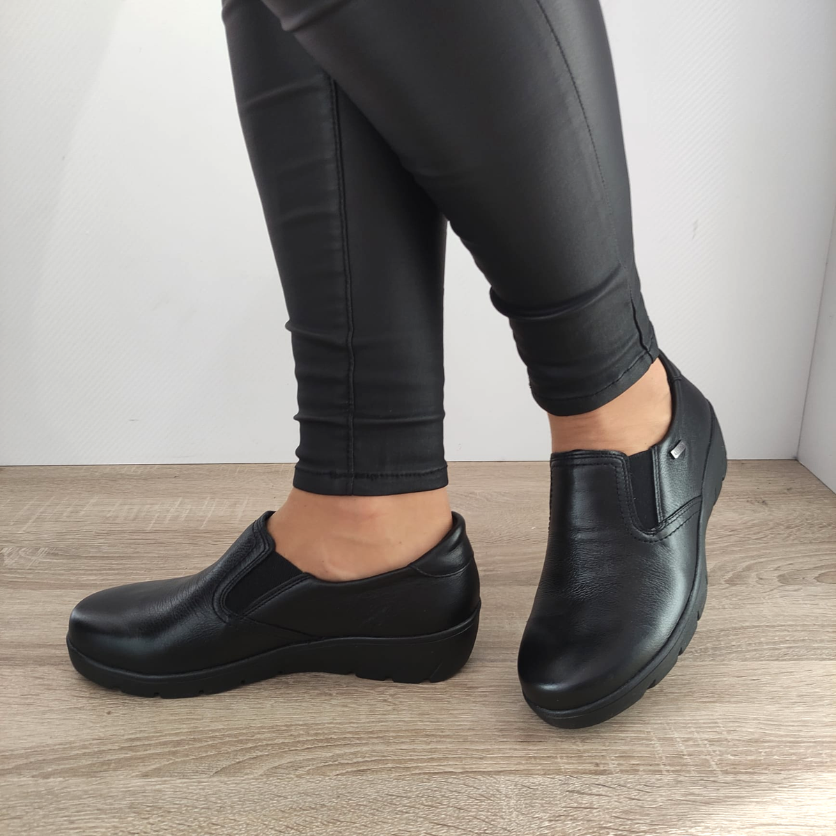 PANTOFI CASUAL DAMA ALPINA MANJA H 864E-2 NEGRI - imagine 3