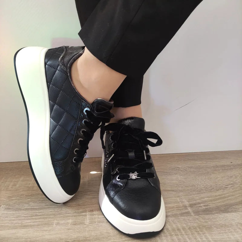 PANTOFI CASUAL DAMA ANEKKE 39370-811 NEGRI - imagine 3