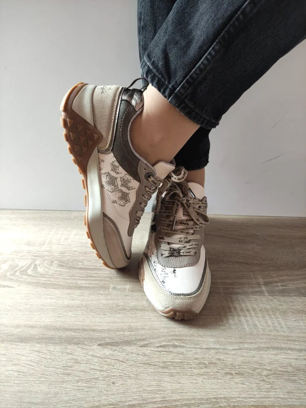 PANTOFI CASUAL DAMA ANEKKE 41390-475 BEJ - imagine 4