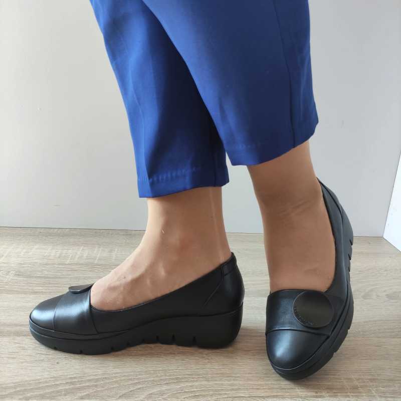 PANTOFI CASUAL DAMA ANNA VIOTTI 5280 NEGRI - imagine 3