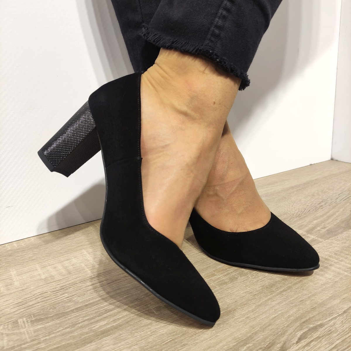 PANTOFI CASUAL DAMA ANTONIO 21216 NEGRI - imagine 3