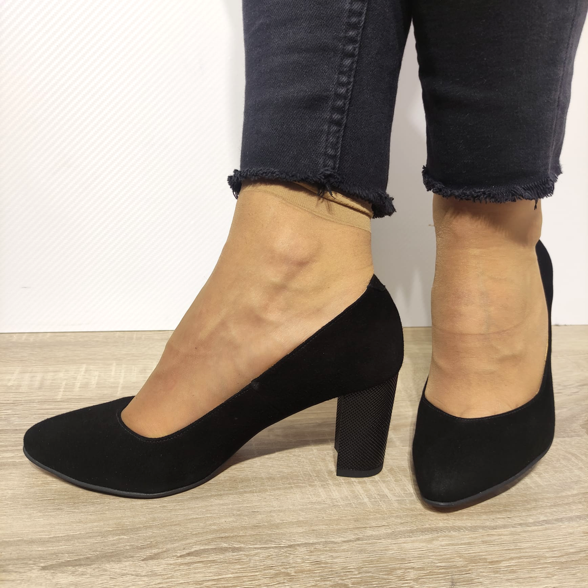 PANTOFI CASUAL DAMA ANTONIO 21216 NEGRI - imagine 2