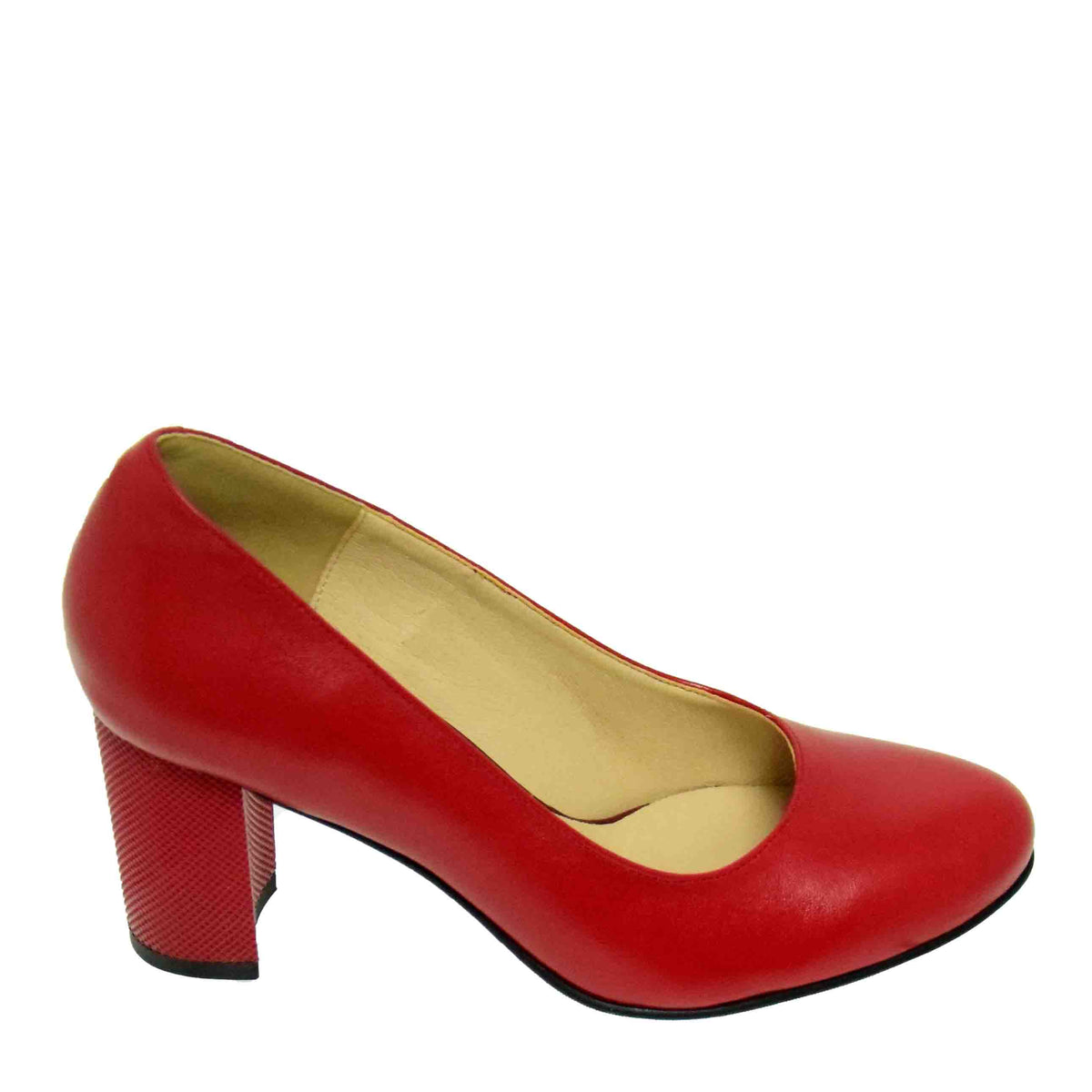 PANTOFI CASUAL DAMA ANTONIO 23336 ROSII - imagine 7