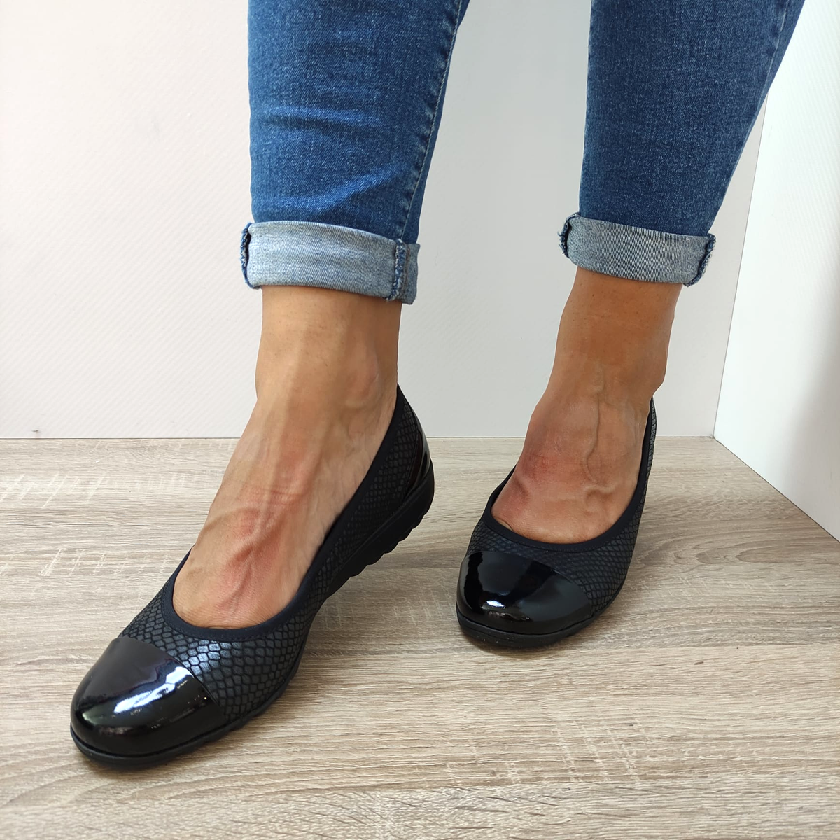 PANTOFI CASUAL DAMA CAPRICE 22103-41 NEGRI FAGURE - imagine 5